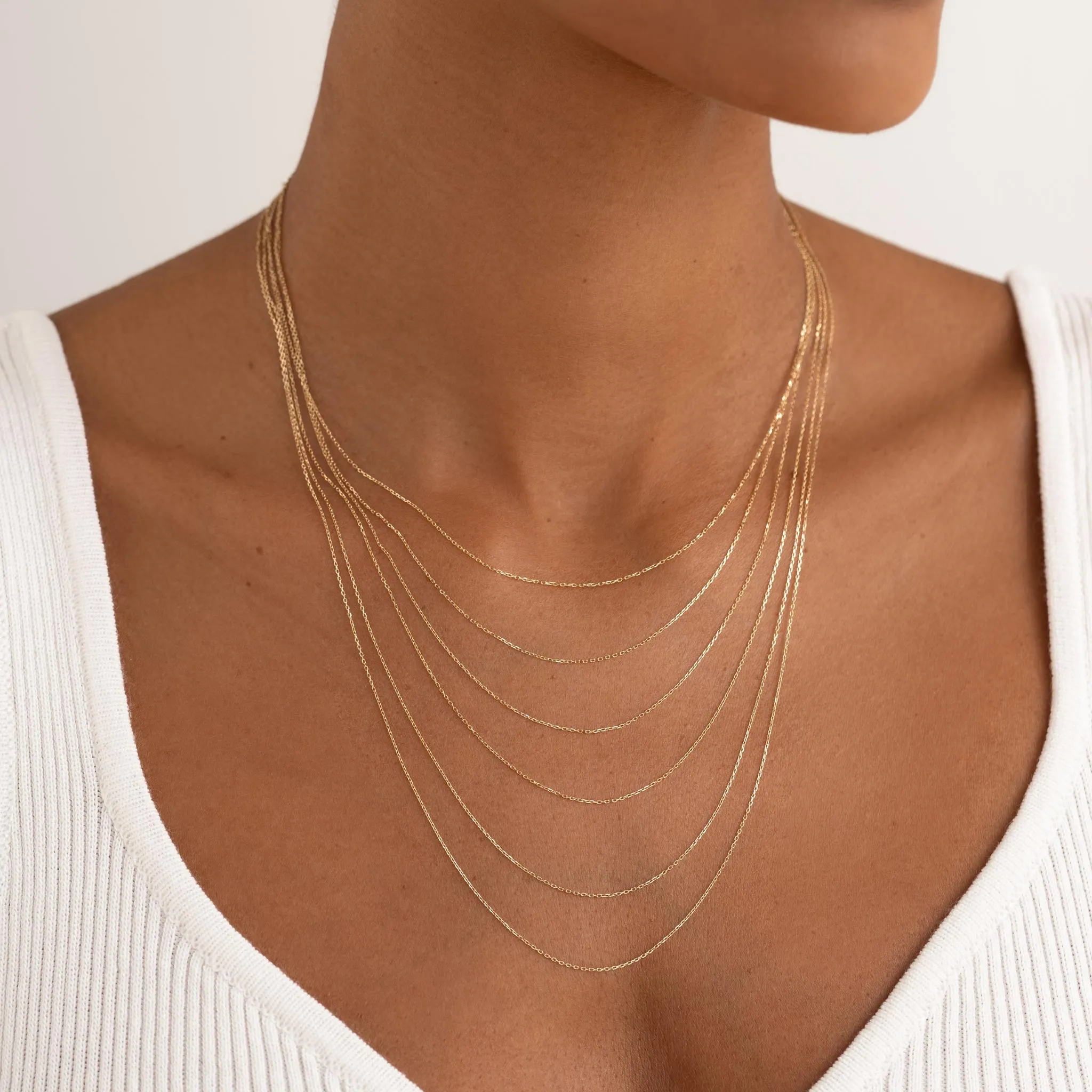 14k Gold Necklace Extender (2 inches)