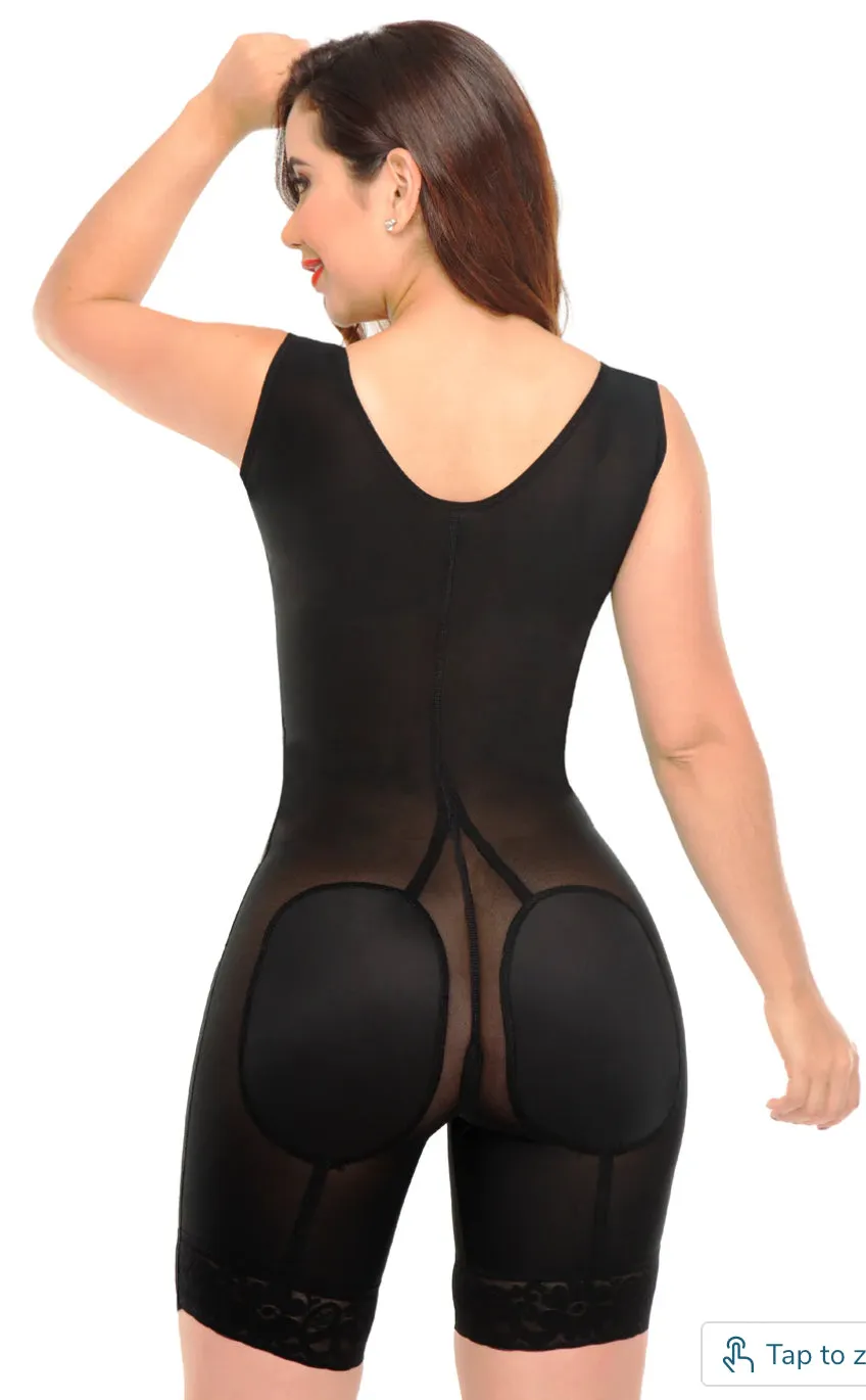 1645 Full Back half leg lycra (Lipoexpress)