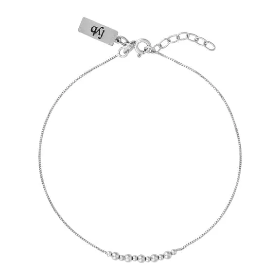 Addison Silver Anklet