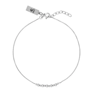 Addison Silver Anklet