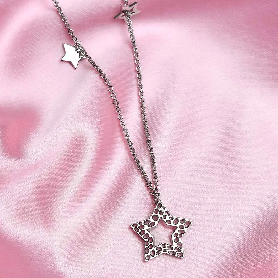 Allegro Star Station Necklace