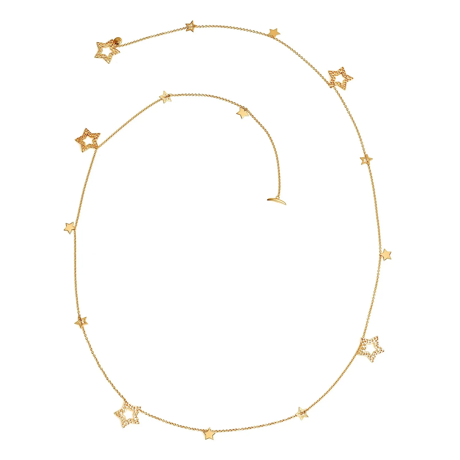 Allegro Star Station Necklace