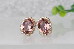 ANTIQUE PINK STUDS