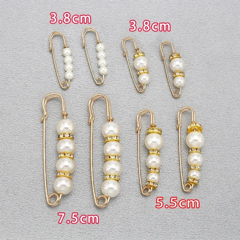 Basic Modern Style Classic Style Pin U Shape Alloy Rhinestone Women's Pin Charge Belt Buckle Brooches