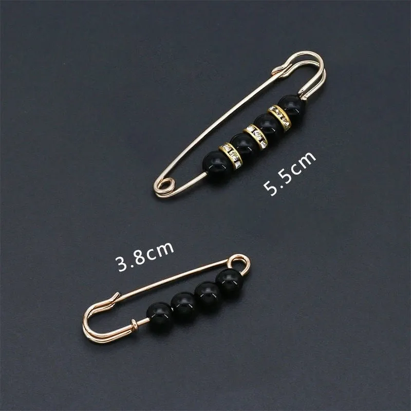 Basic Modern Style Classic Style Pin U Shape Alloy Rhinestone Women's Pin Charge Belt Buckle Brooches