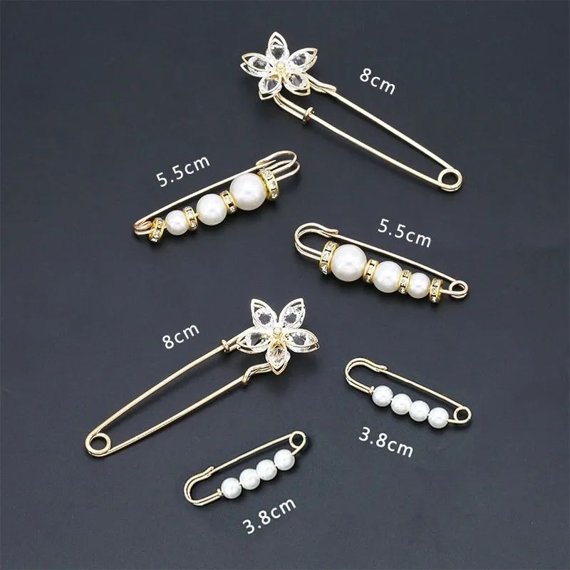 Basic Modern Style Classic Style Pin U Shape Alloy Rhinestone Women's Pin Charge Belt Buckle Brooches