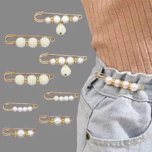 Basic Modern Style Classic Style Pin U Shape Alloy Rhinestone Women's Pin Charge Belt Buckle Brooches