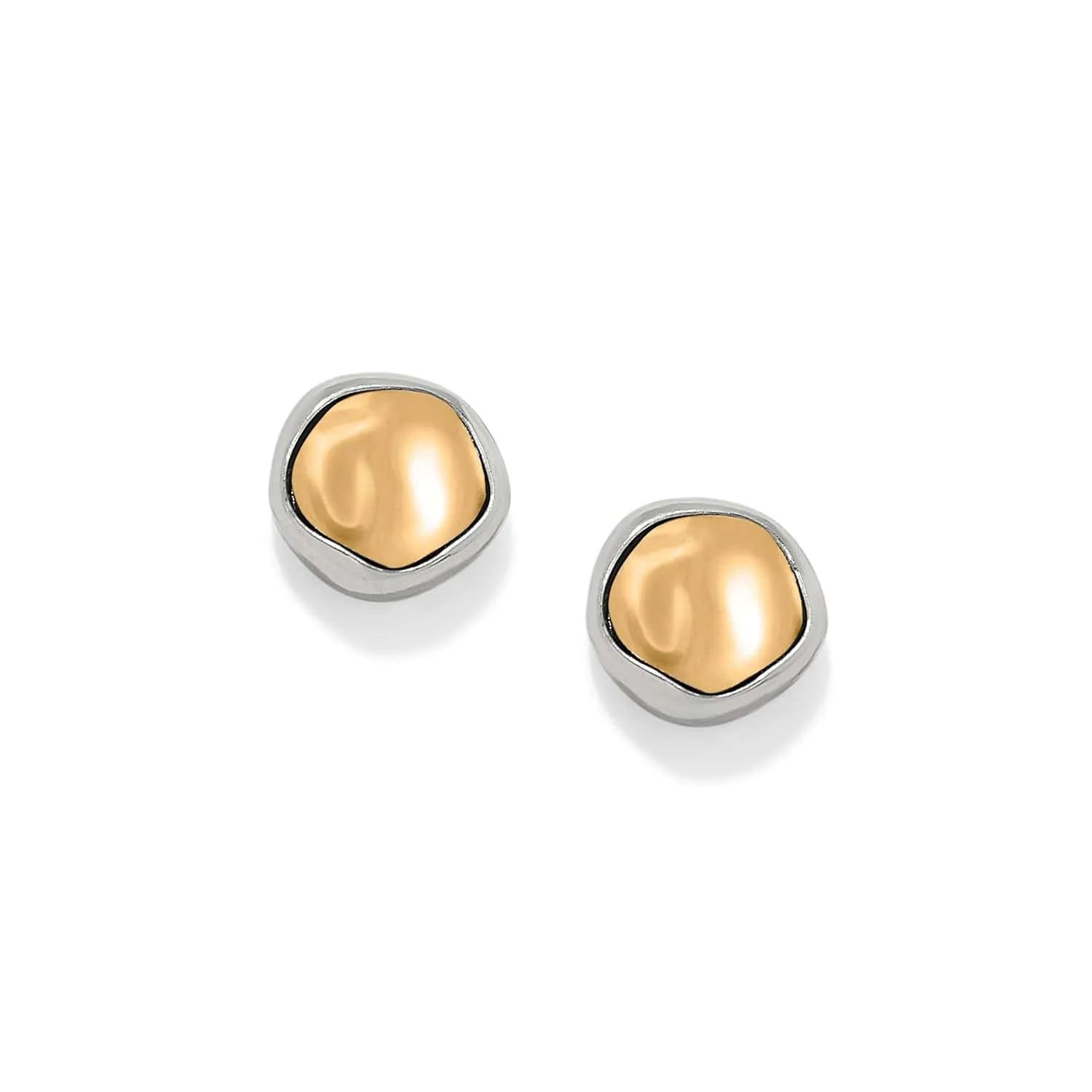 Cascade Round Post Earrings