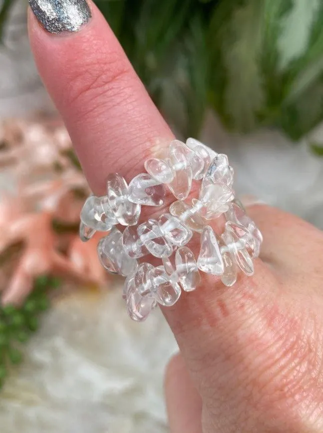 Crystal Chip Ring