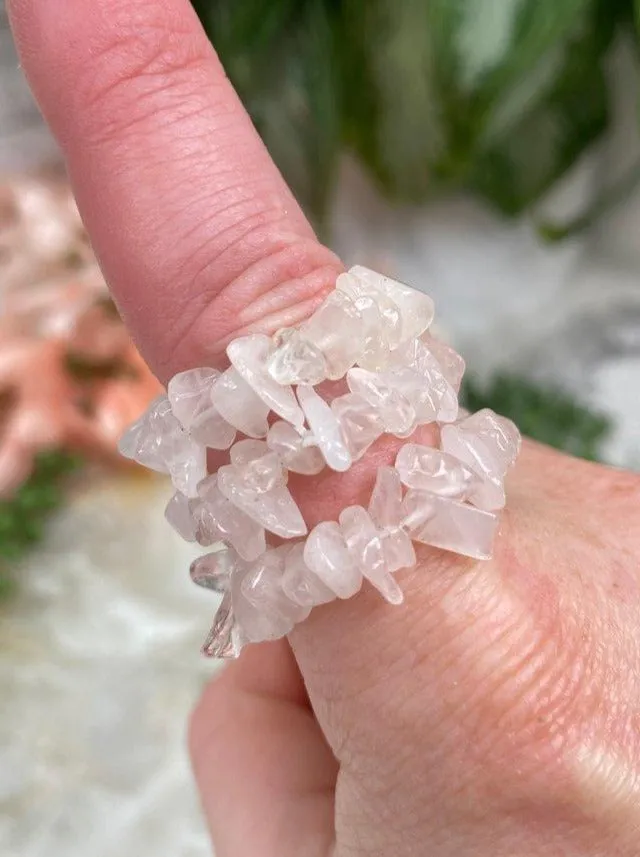 Crystal Chip Ring