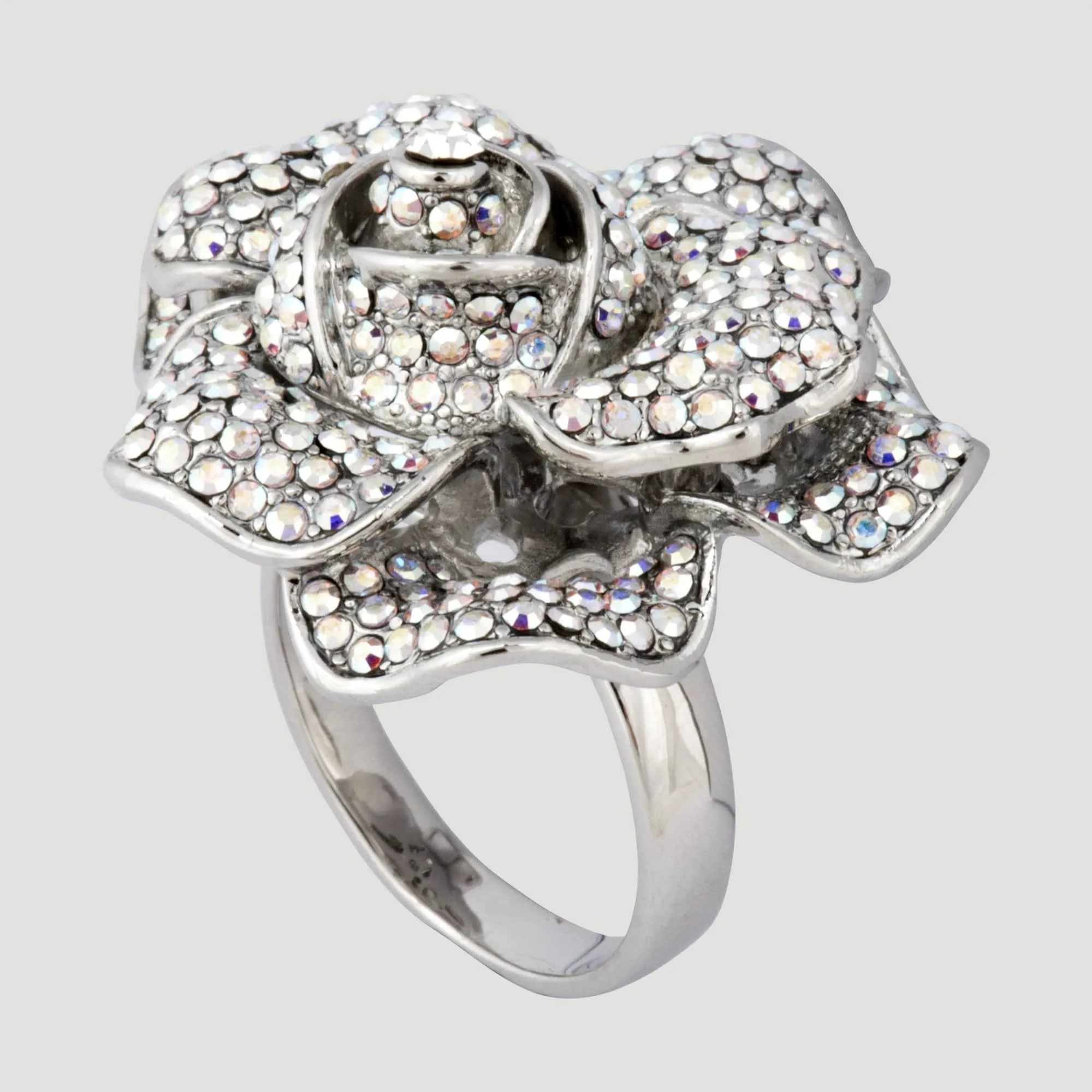 Crystal Rose Ring