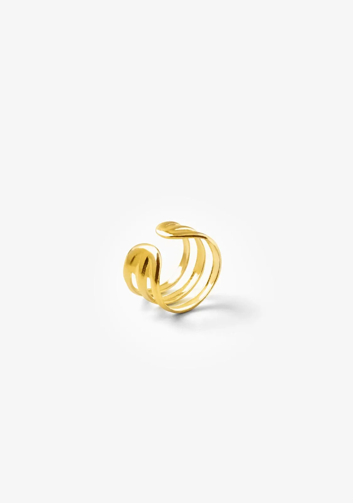 Ear Cuff Hoop Gold