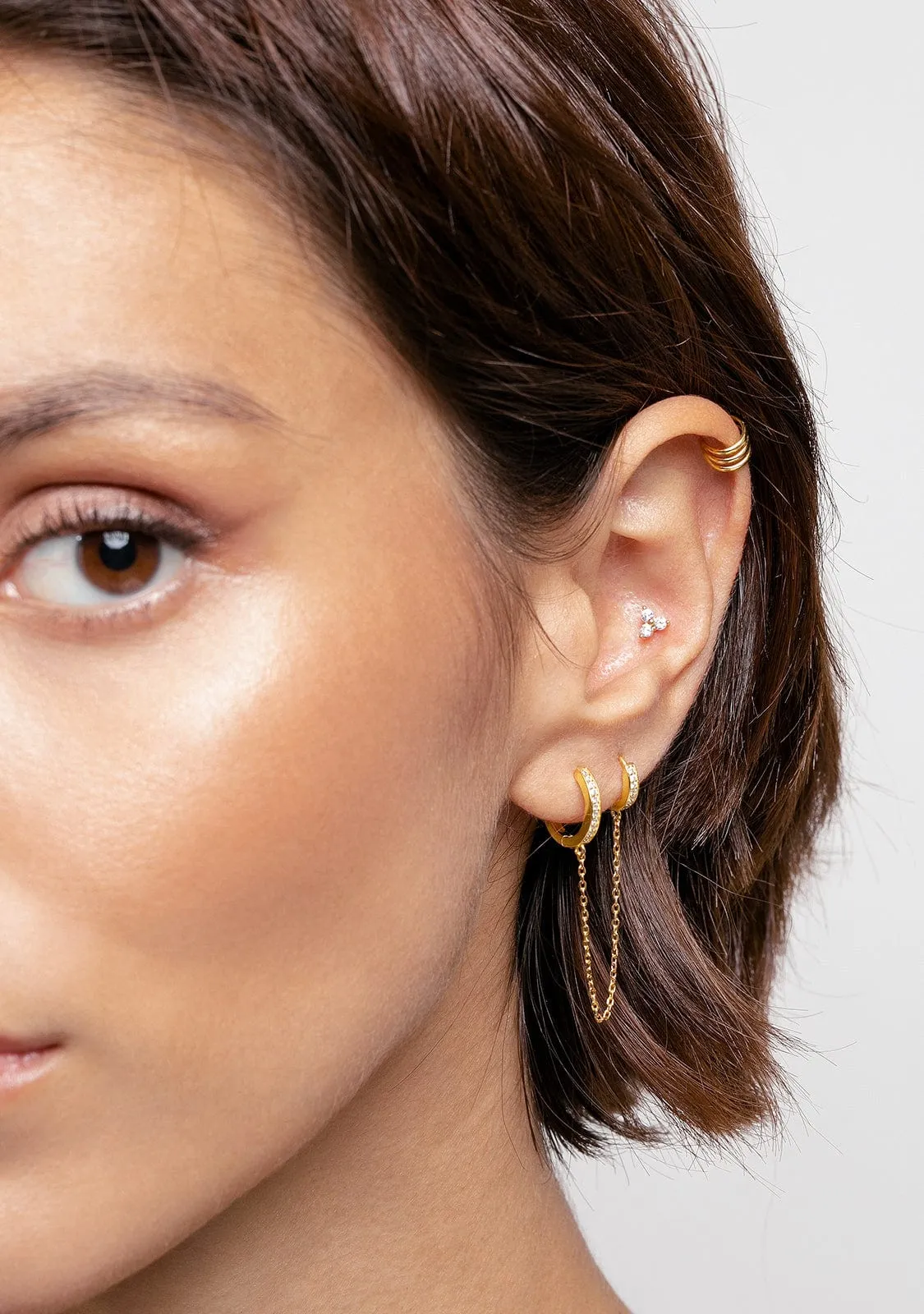 Ear Cuff Hoop Gold