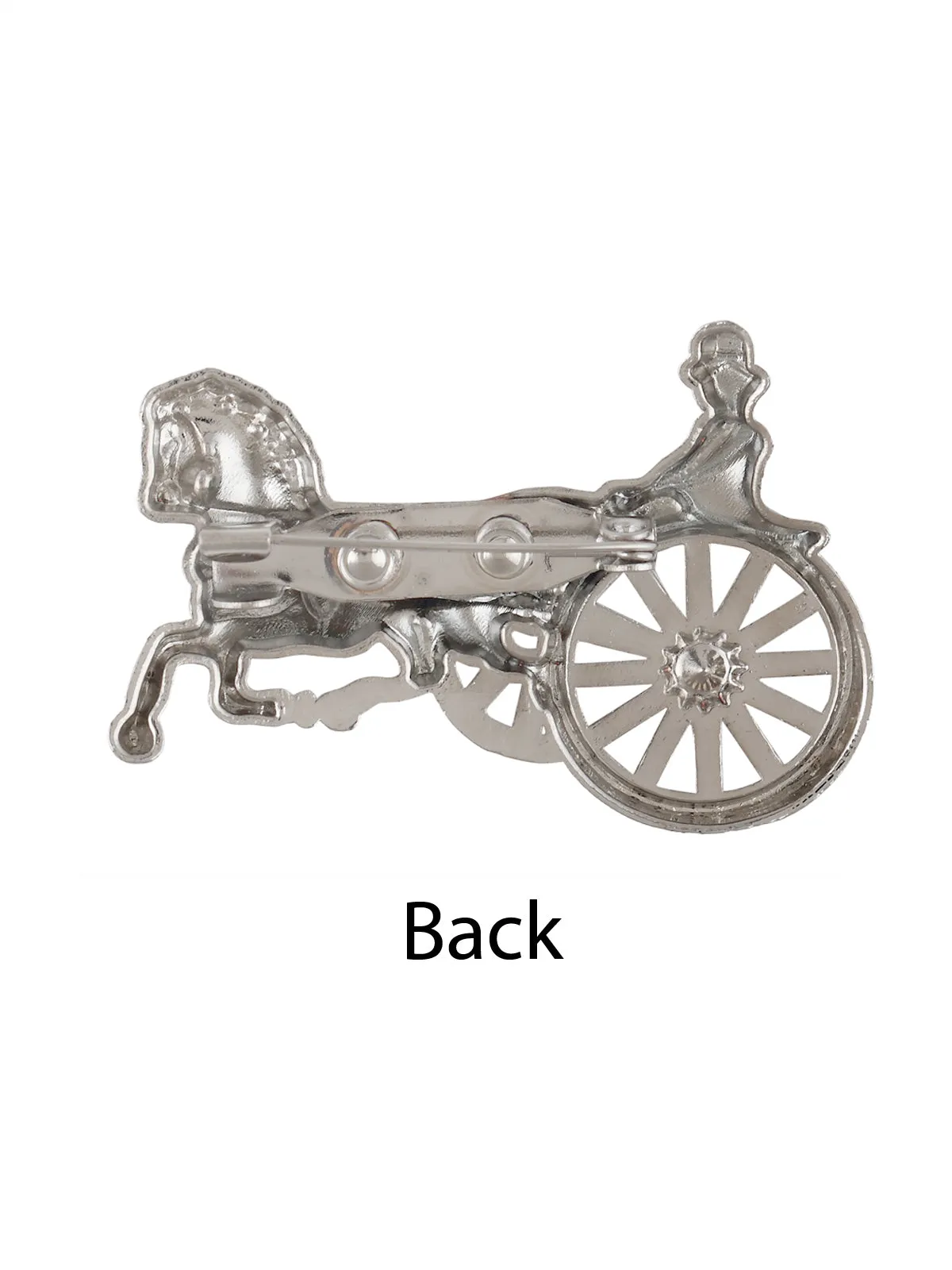 Equestrian Riding Horse Pin Brooch