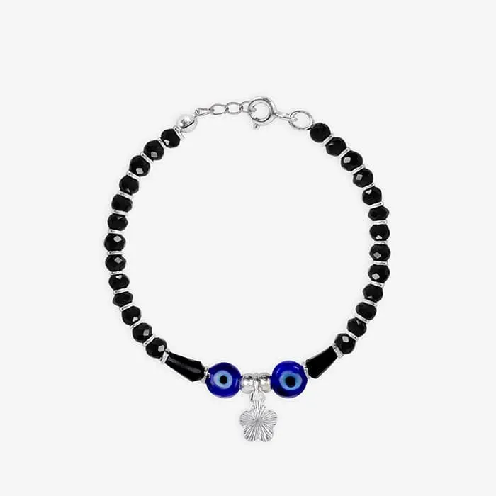 Evil Eye Flower Baby Anklet