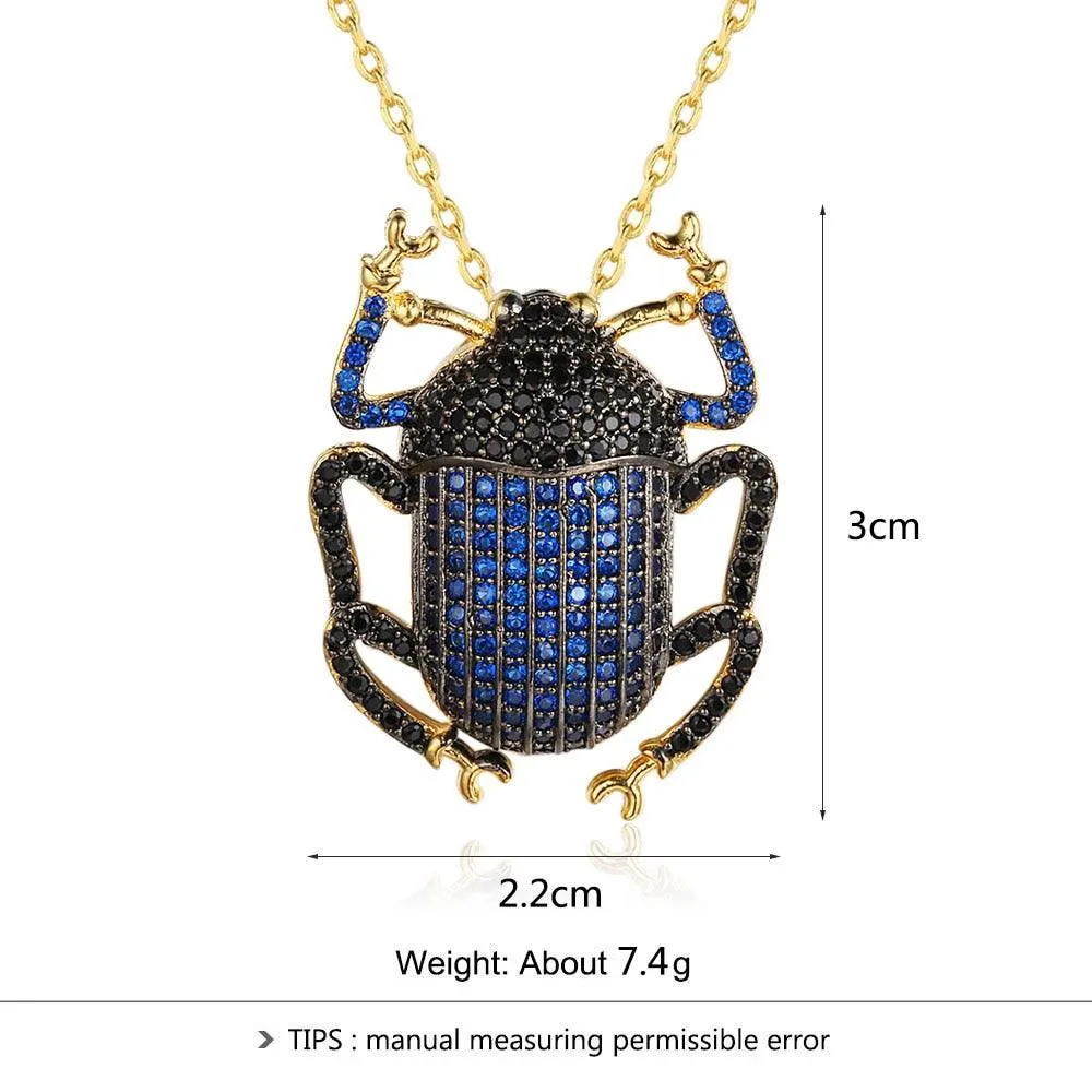 Fashion Jewelry Animal Insects Frog Pendant Necklace