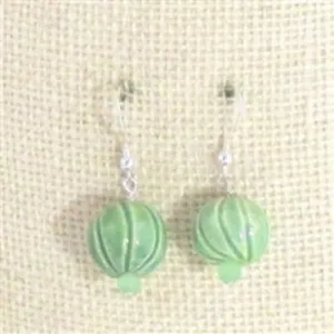 Green Claycult Cambodia Fair Trade Earrings