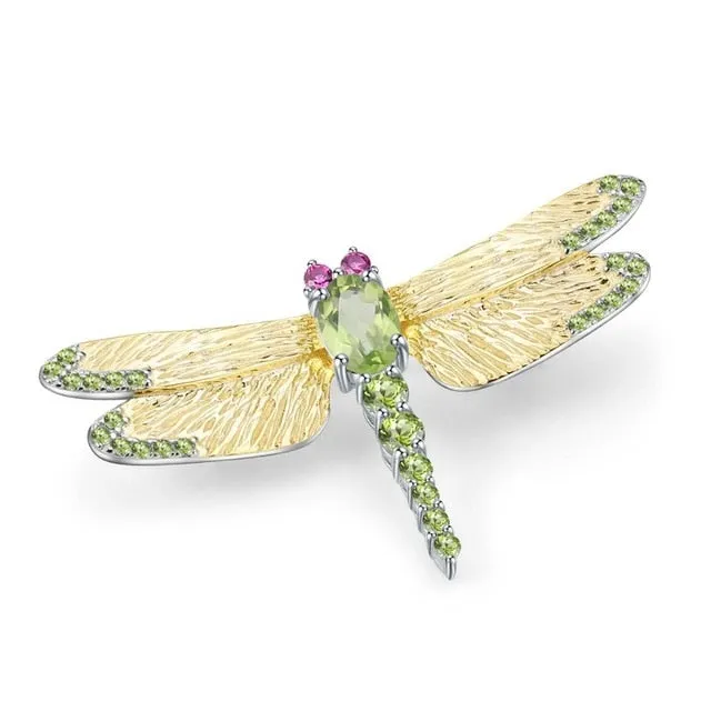 Handmade Dragonfly Brooches For Women - Fine Jewelry