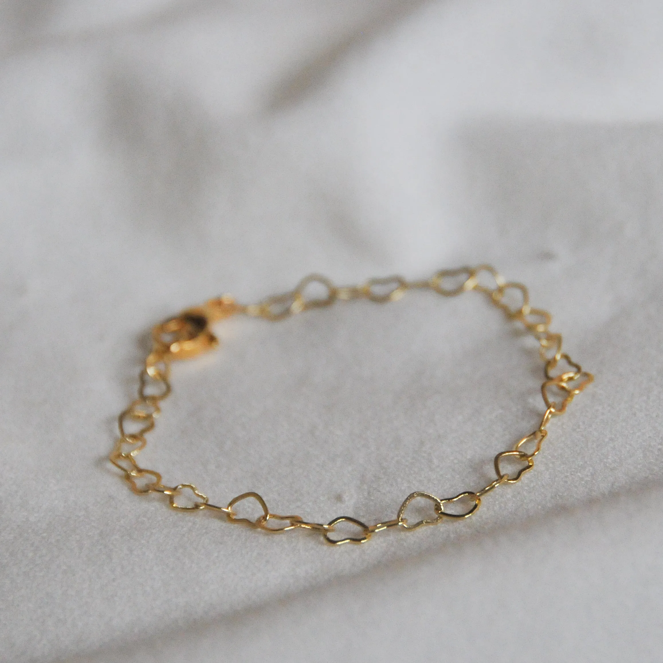 Heart Chain Bracelet