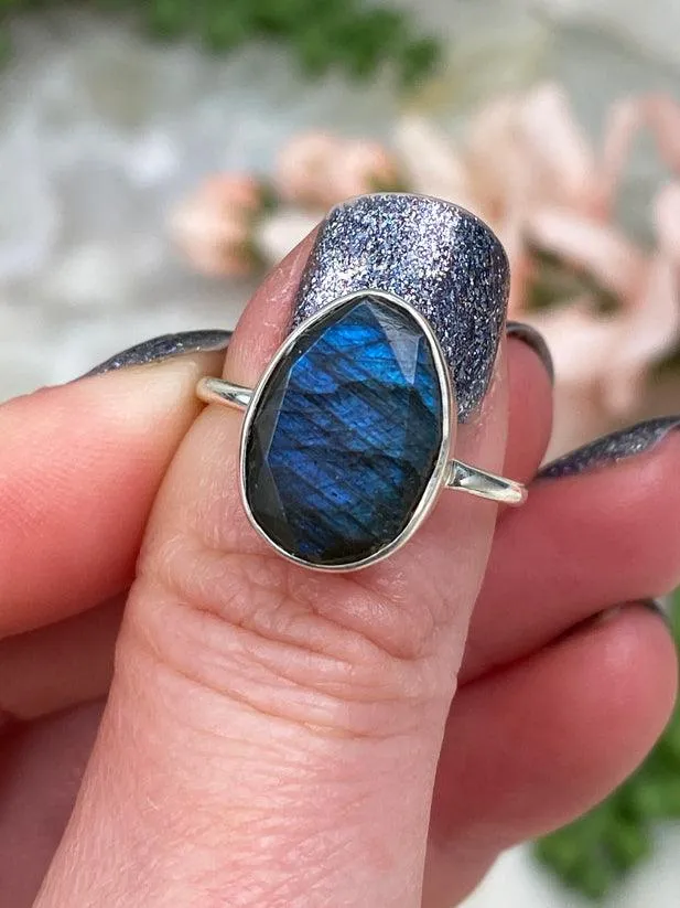 Labradorite Rings