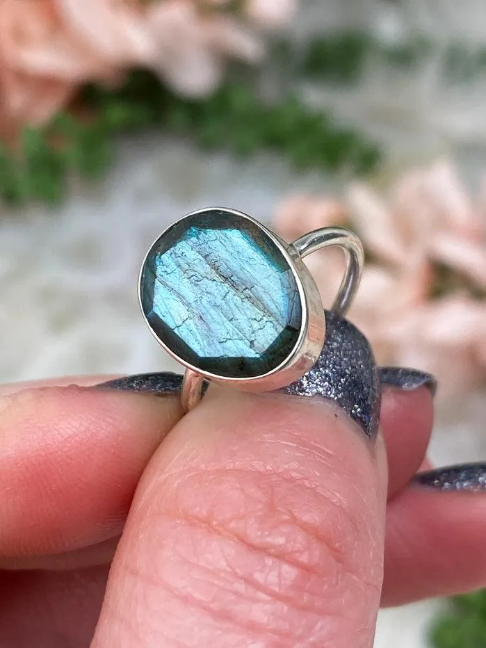 Labradorite Rings