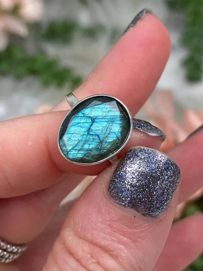 Labradorite Rings