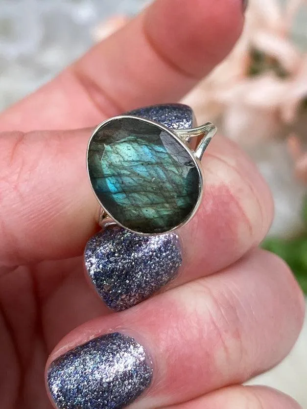 Labradorite Rings