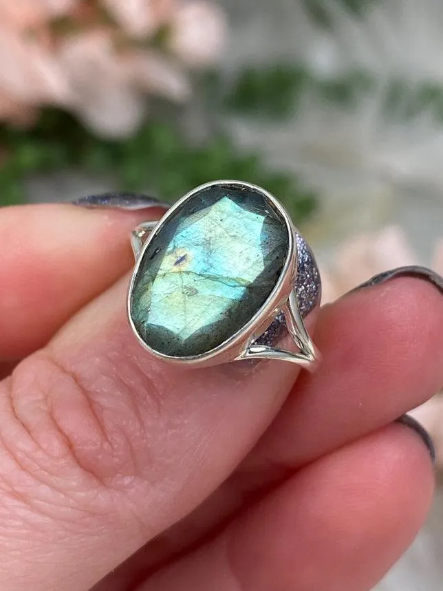 Labradorite Rings