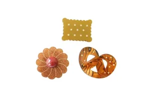 LaliBlue :  Tea Time : Butter Cookie Brooch Set (3)