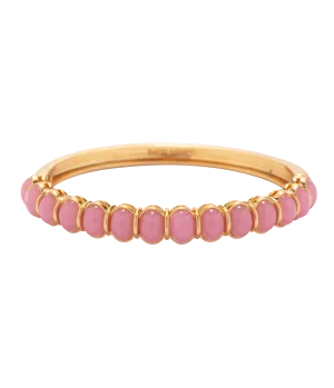 Lillian Bangle Bracelet in Pink