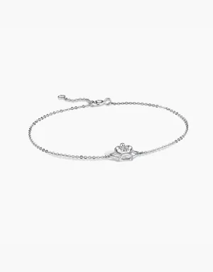 LVC Charmes Tiara Crown Diamond Bracelet