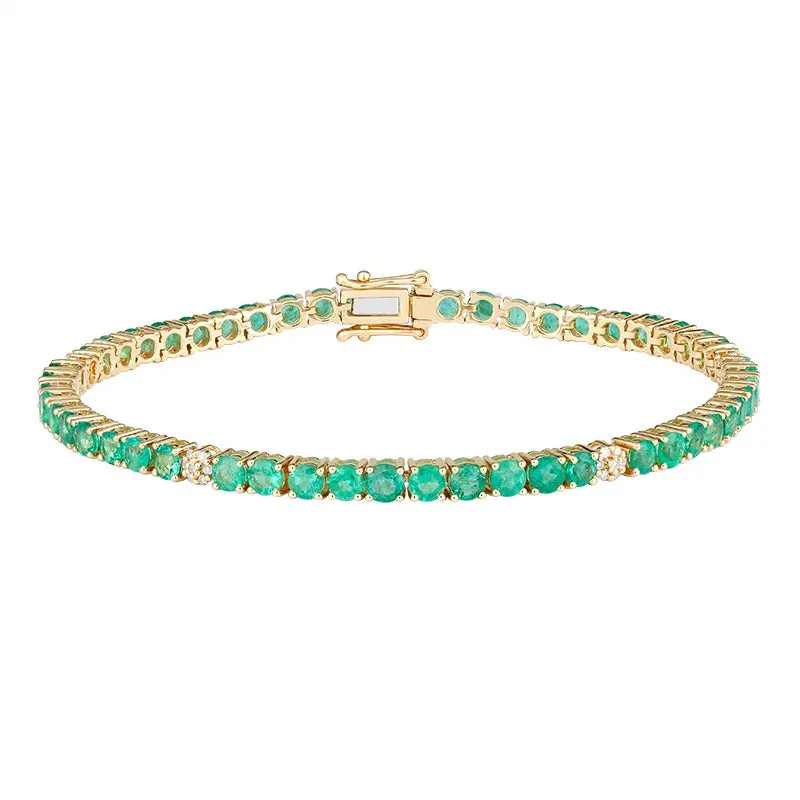 Medium Gemstone Tennis Bracelet