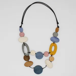 Multicolor Lara Bib Necklace