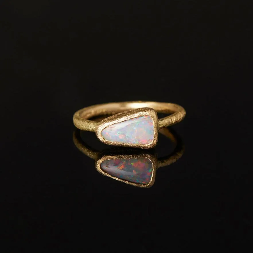 OP11-OOAK | 1.11 Carat One-of-a-Kind Boulder Opal Ring