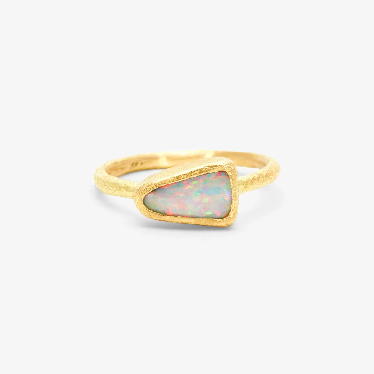 OP11-OOAK | 1.11 Carat One-of-a-Kind Boulder Opal Ring