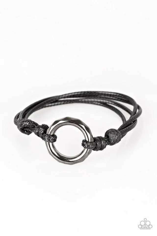 Paparazzi Bracelet ~ Urban Outsider - Black