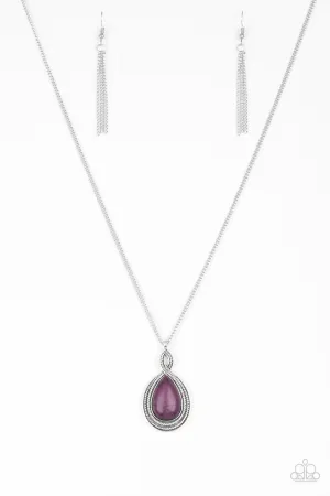 Paparazzi Necklace ~ Rancho Rustler - Purple