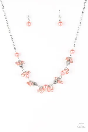 Paparazzi Necklace ~ Weekday Wedding - Orange