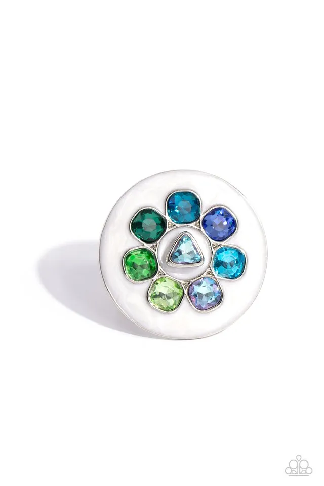 Paparazzi Ring ~ Captivating Centerpiece - Blue