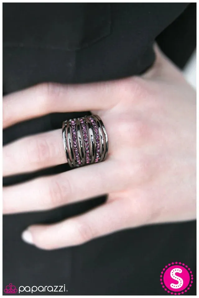 Paparazzi Ring ~ My Knight In Shining Armor - Purple