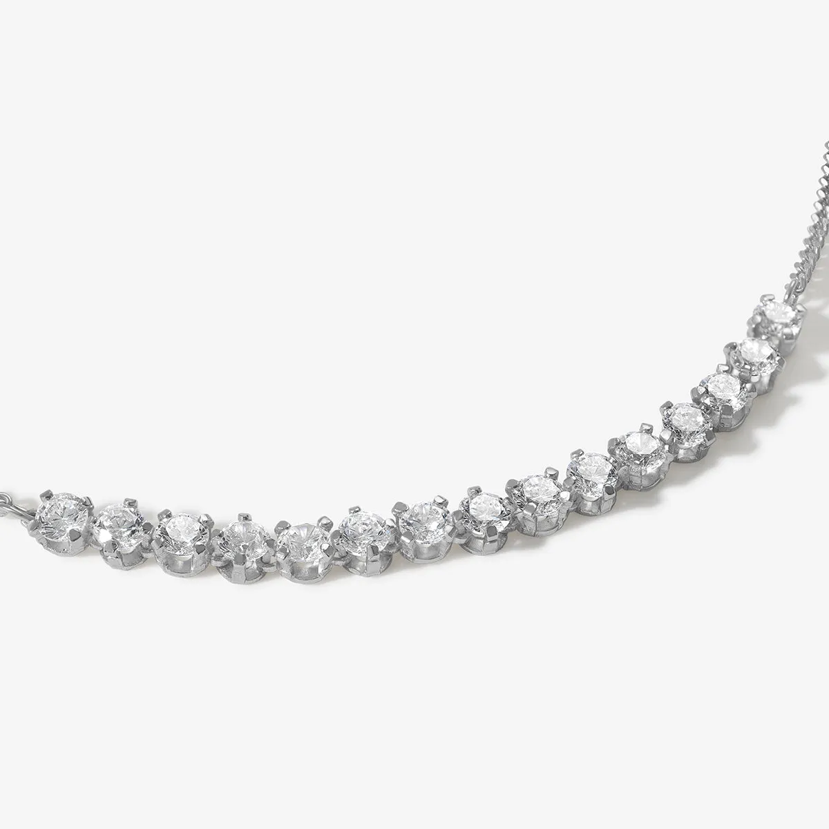 Reen crystal anklet