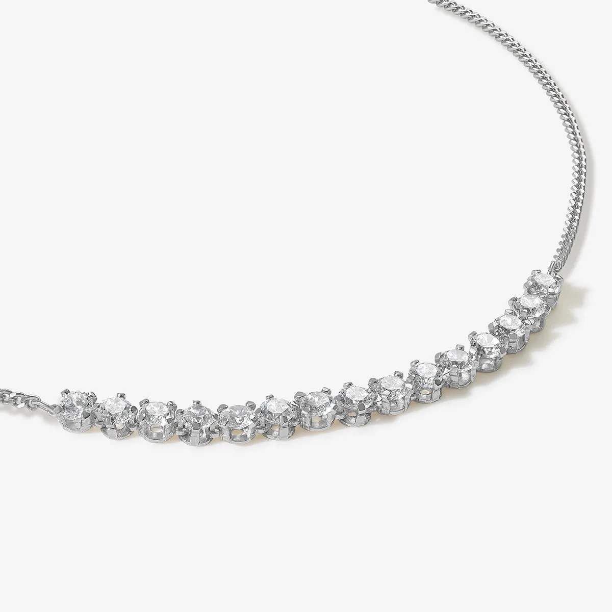 Reen crystal anklet