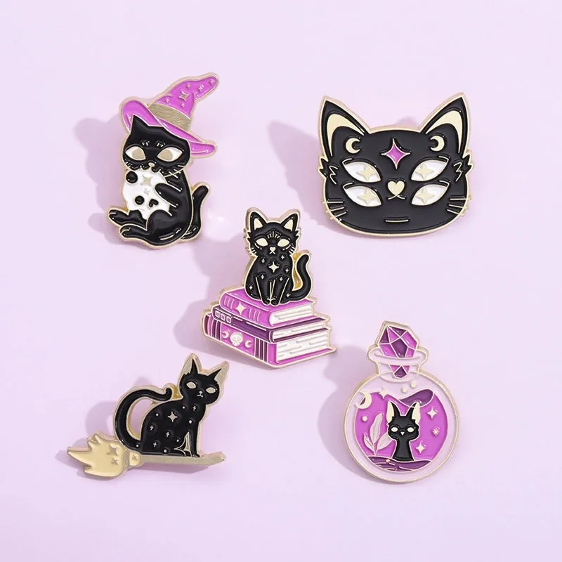 Simple Style Classic Style Pin Animal Color Block Alloy Stoving Varnish Unisex Brooches