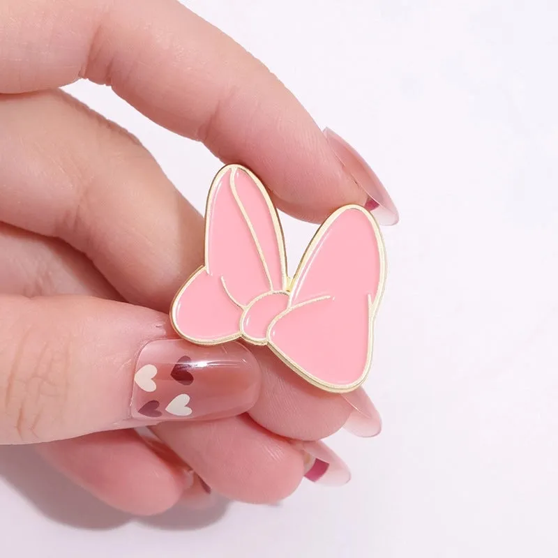 Simple Style Classic Style Pin Bow Knot Alloy Plating Women's Brooches