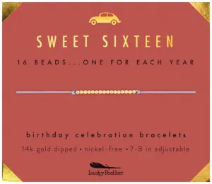 Sixteen Milestone Bracelet