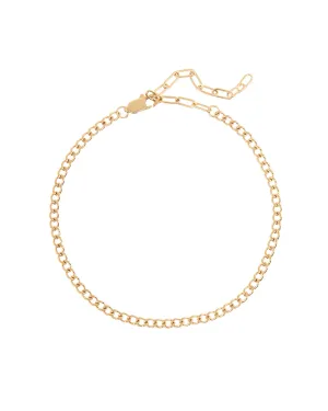 Virgo Energy Anklet- Gold