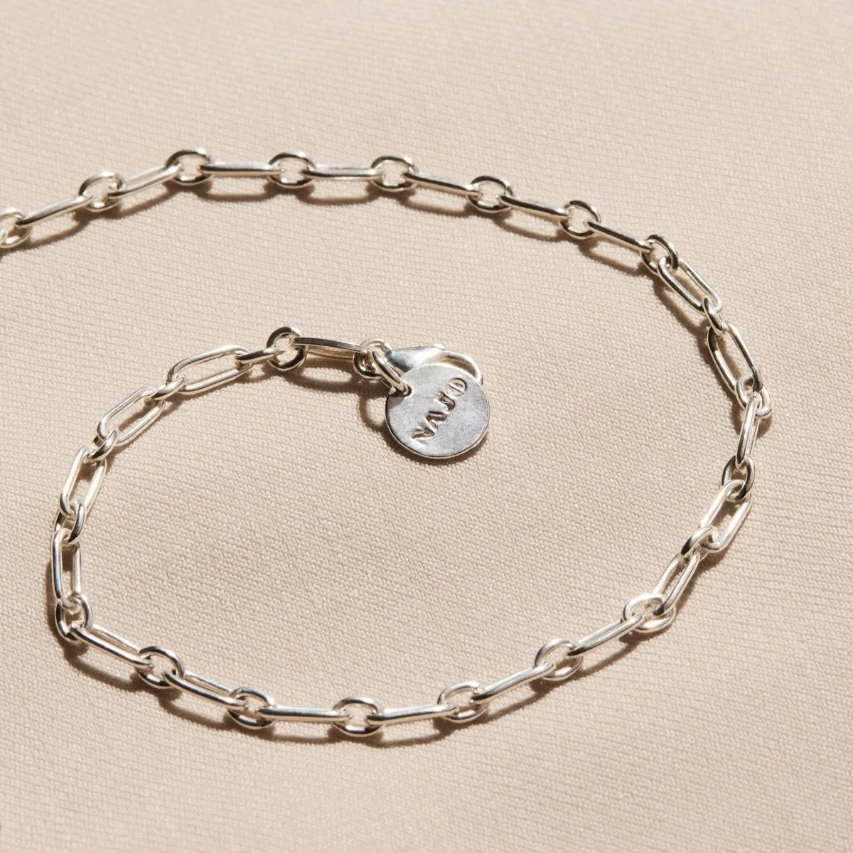 Vista Silver Anklet