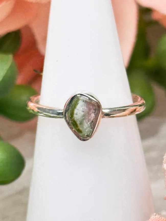 Watermelon Tourmaline Rings