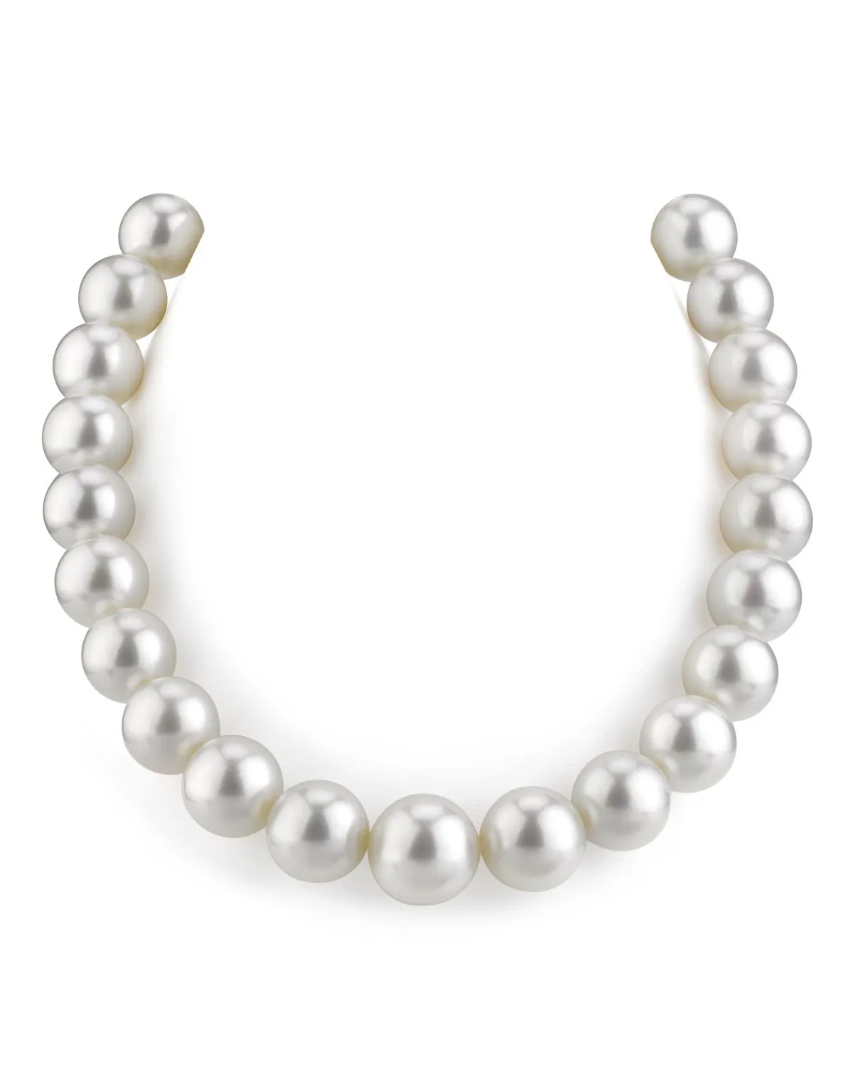 White South Sea Pearl Necklace, 14.0-15.0mm - AAAA Quality