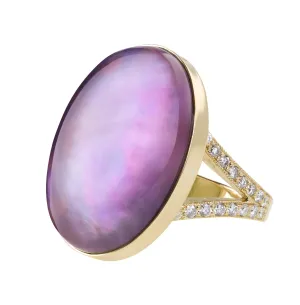 Yola Rose de France Cabochon Ring